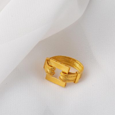 Gelin 22K Gold Trabzon Mesh Ring - 22K - 6.5g - EZ Gold