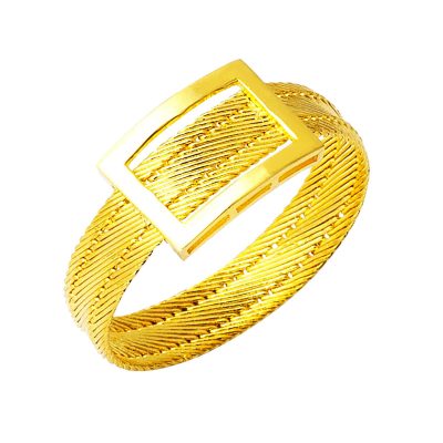 Klasik Toka Trabzon Mesh 22K Gold Ring