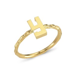 Lettre Or Bague (Bütün Lettreler Üretilir)