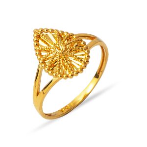 Drop 22 Karat Gold Ring