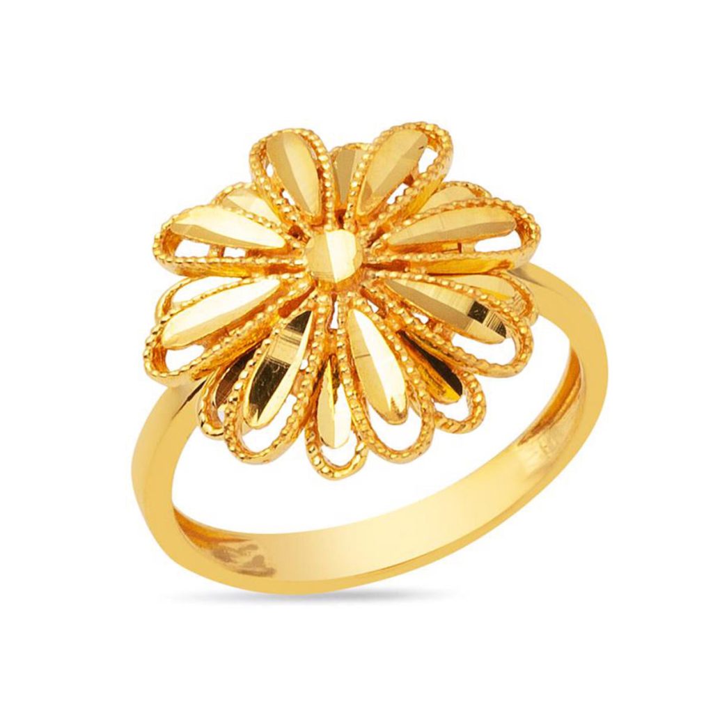 Papatya 22 Karat Gold Ring
