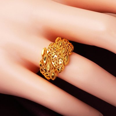 Yıldızlar 22 Ayar Altın Yüzük - 22K - 5.03g - EZ Gold