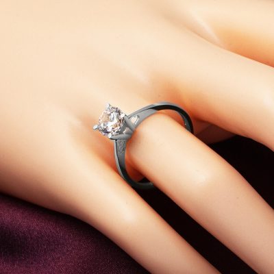 Sevgililer Gününe Özel Tektaş Altın Yüzük - 14K - 2.18g - EZ Gold