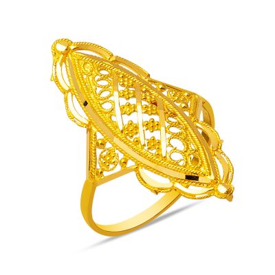 Hint Plain 22 Karat Gold Ring