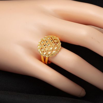 Fleur de Vie 14 Carats Or Bague - 14K - 2.62g - EZ Gold