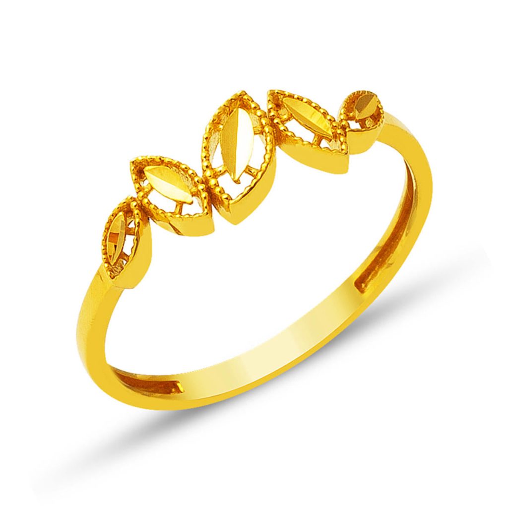 Gökyüzü 14 Karat Gold Ring