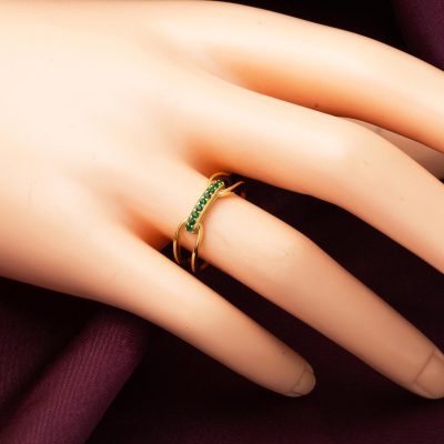 Minimal Tasarım 14 Ayar Altın Yüzük - 14K - 1.78g - EZ Gold