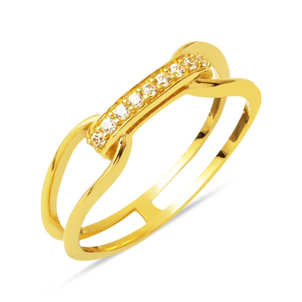 14 Karat Minimalist Design Gold Ring