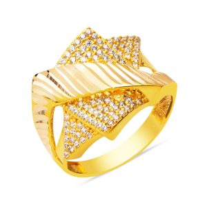Fantaisie 14 Carats Or Bague