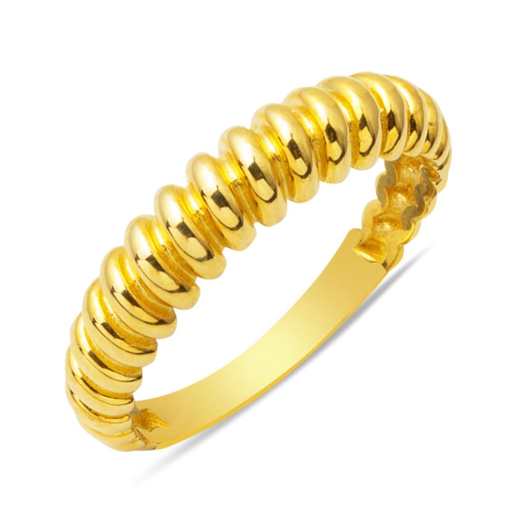Sita Twisted 14 Karat Gold Women's Ring