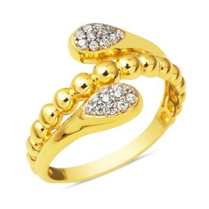Julia Design Fantezi 14 Carats Or Bague