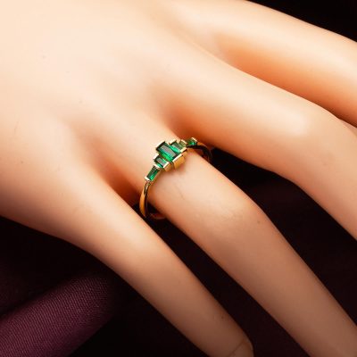 Baget Minimal Tasarımlı 14 Ayar Altın Yüzük - 14K - 1.76g - EZ Gold