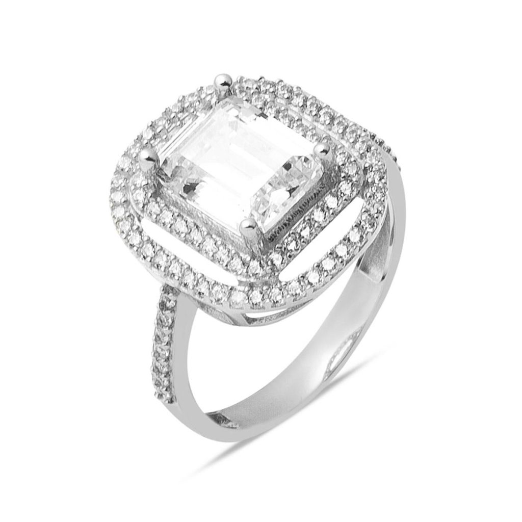 14 Carats Or Baguette Bague