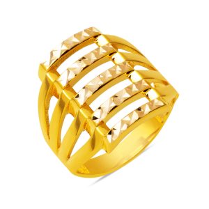 14 Karat Gold Kaburga Ring