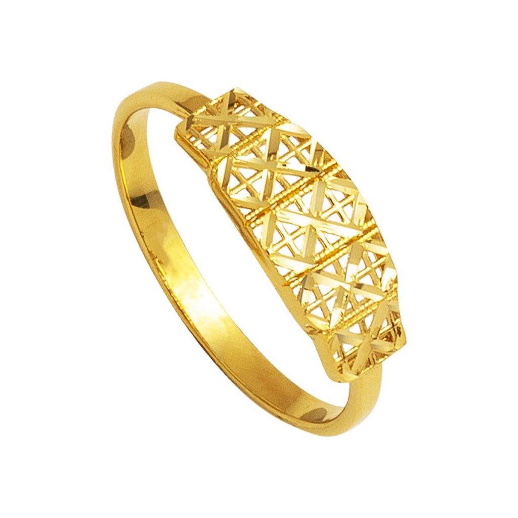Telkari 14 Karat Gold Ring