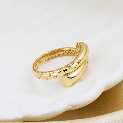 14 Ayar Altın Modern Tasarım Yüzük - 14K - 2.75g - EZ Gold