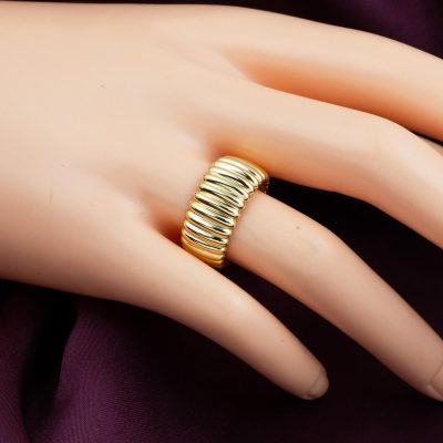 Çizgi Model 14 Ayar Altın Yüzük - 14K - 3.25g - EZ Gold