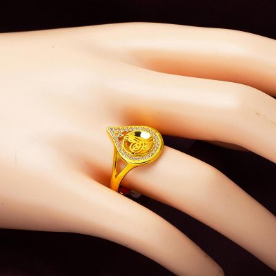 Tuğra 14 Ayar Altın Yüzük - 14K - 2.44g - EZ Gold