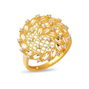 Rüzgargülü 22 Carats Or Bague