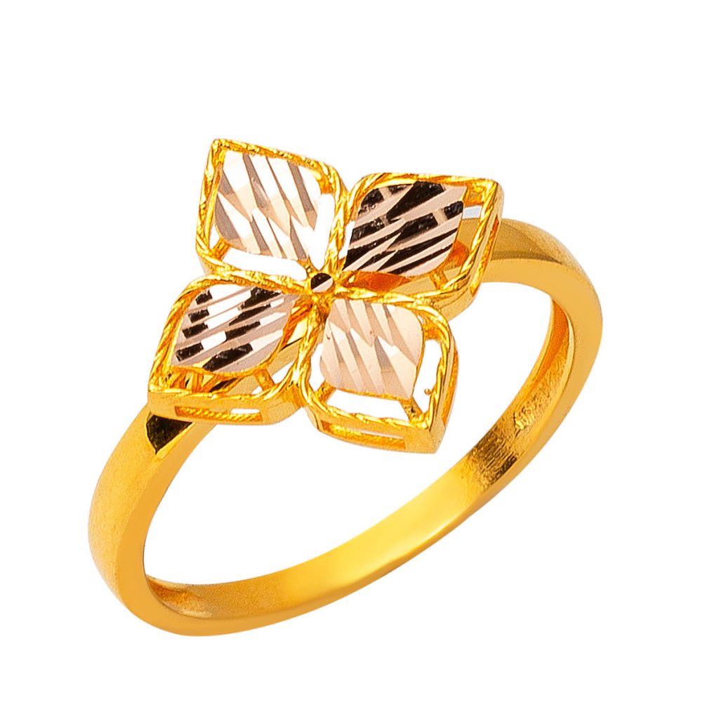 Zambak 14 Karat Gold Ring