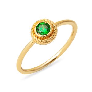 with Stones Gold Ring