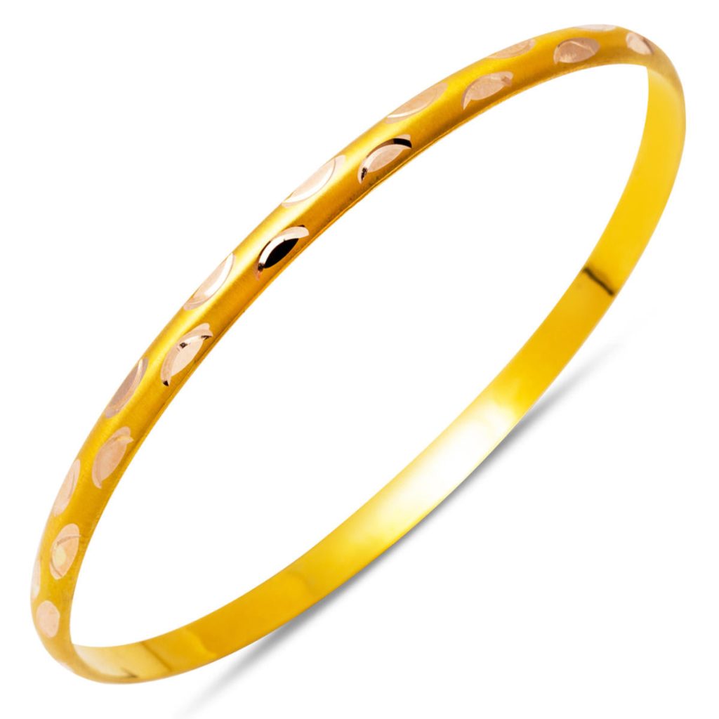 Gift 14 Karat Gold Bangle