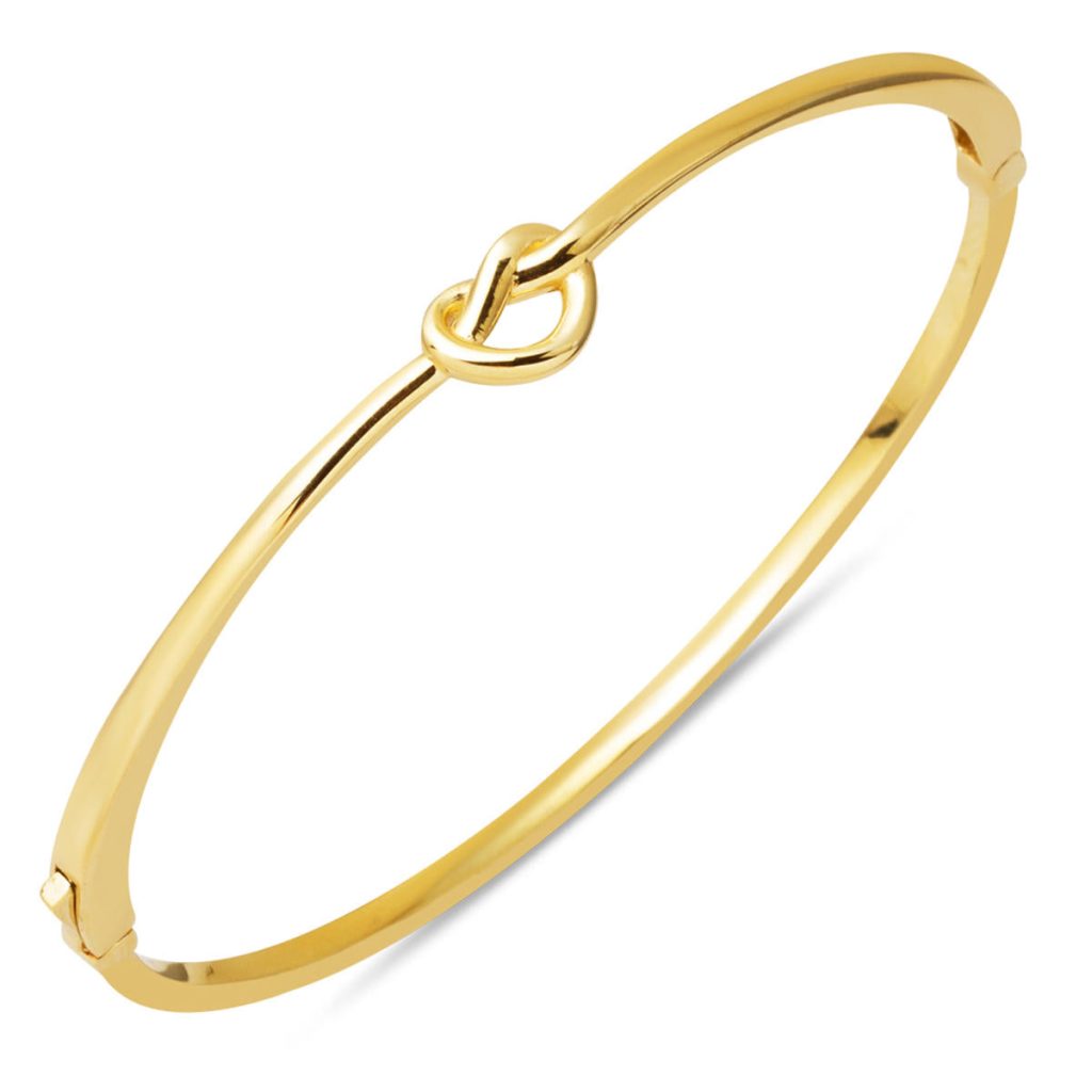 14 Karat Heart Bağı Gold Cuff Bangle