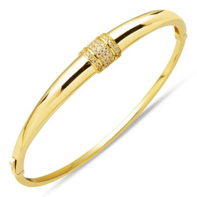 Zarif 14K Cuff Gold Bracelet