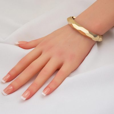 Markiz Kalem Or 14 Carats Manchette Bracelet - 14K - 16.26g - EZ Gold