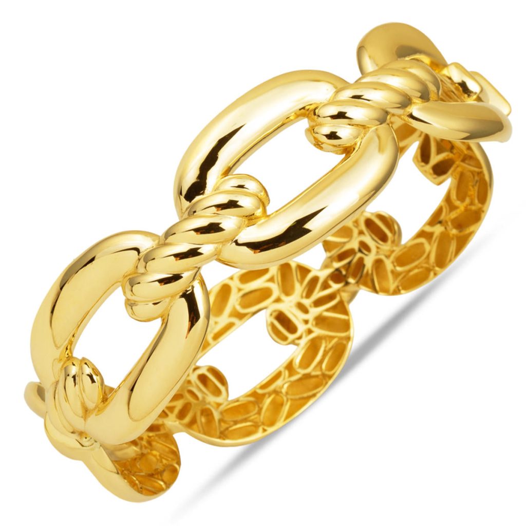 Chaine Model 14 Carats Or Manchette Jonc