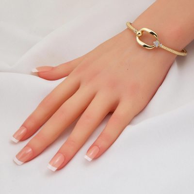 14K Spor Gold Cuff Bracelet - 14K - 9.47g - EZ Gold