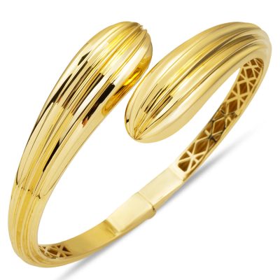 Italian Design Gold 14K Cuff Bracelet