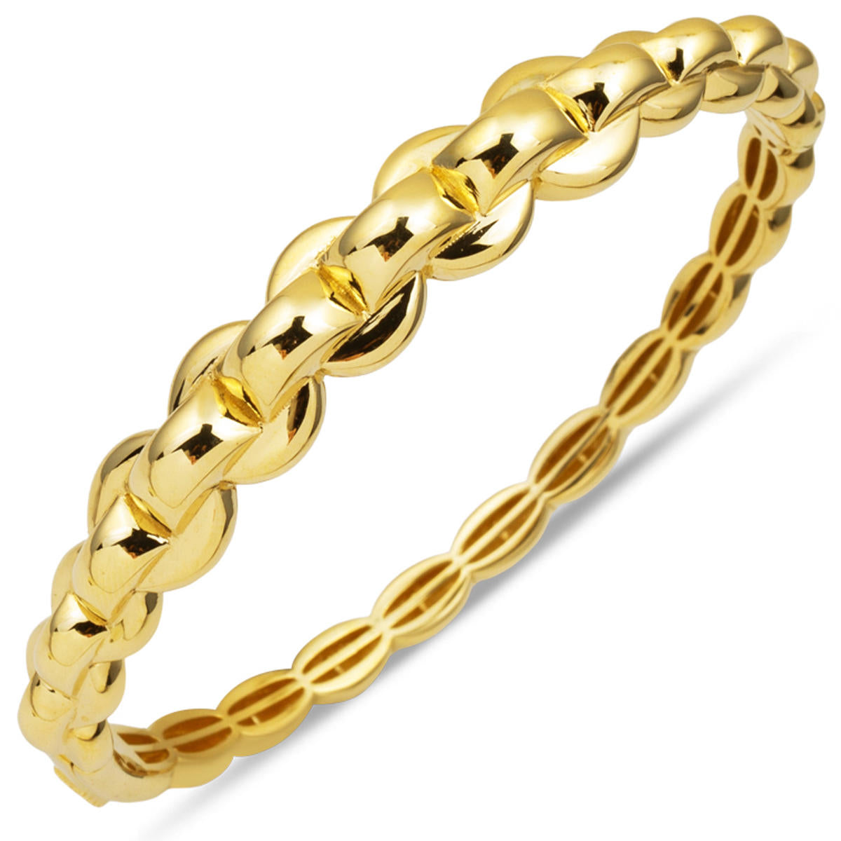 14 Karat Gold Cuff Bangle