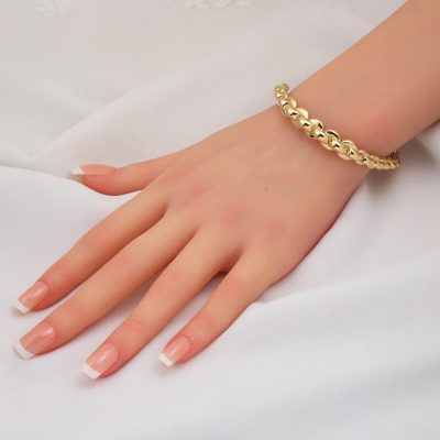 14 Carats Or Manchette Bracelet - 14K - 13.5g - EZ Gold