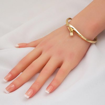 Neva Taşsız 14 Ayar Altın Kelepçe Bilezik - 14K - 10.85g - EZ Gold