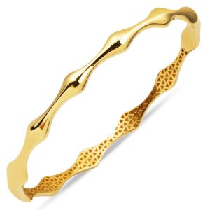 Kemik Model 14 Carats Jaune Or Manchette