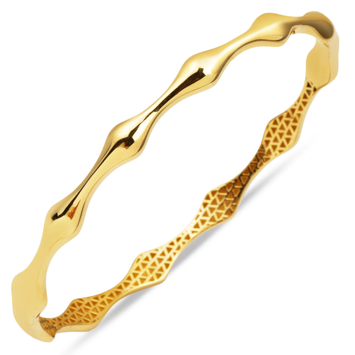 Kemik Model 14 Carats Jaune Or Manchette