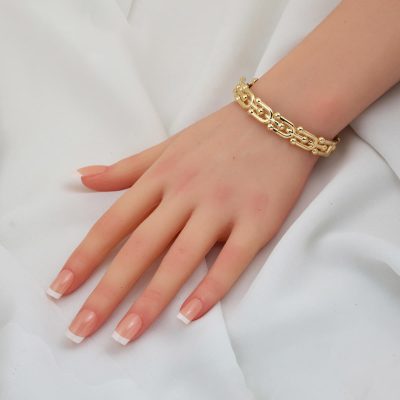 Tiffany 14 Ayar Kelepçe Bilezik - 14K - 13.52g - EZ Gold