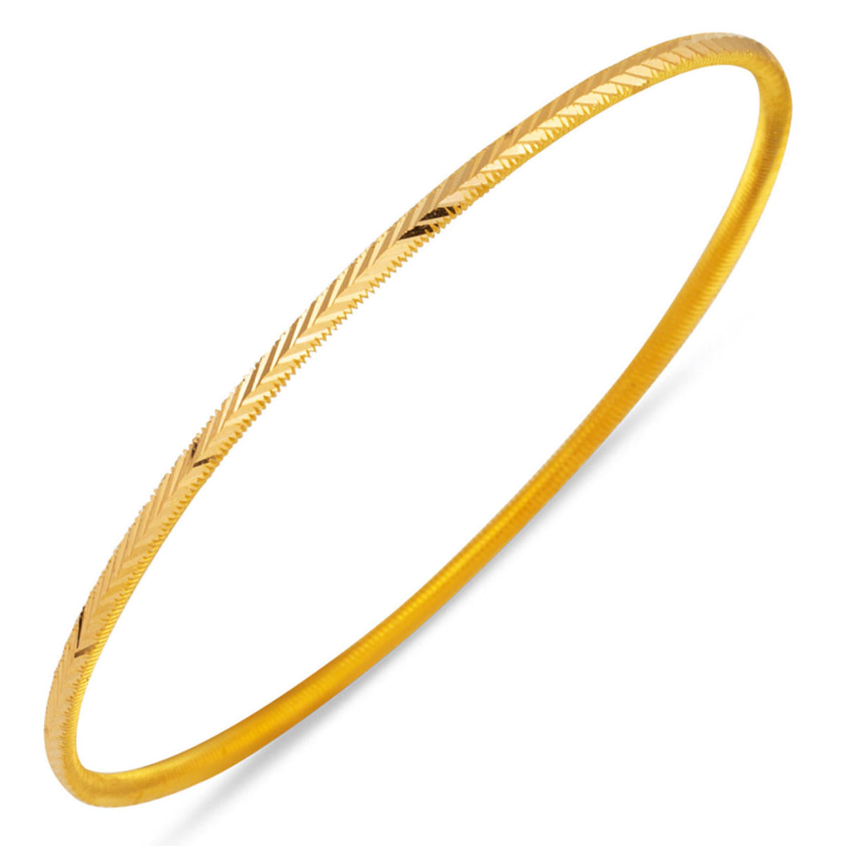 14 Karat Başak Ajda Gold Bangle