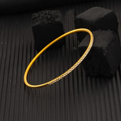 Kristal Cut 14K Ajda Gold Bracelet - 14K - 7.5g - EZ Gold