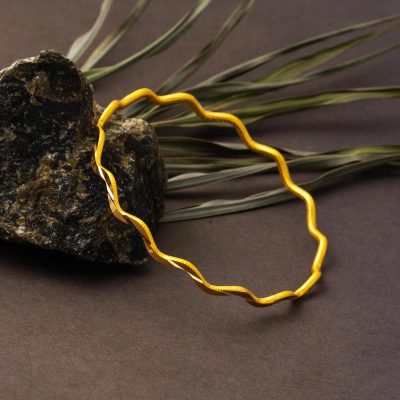 Zikzaklı Ajda Gold Bracelet 14K - 14K - 7.5g - EZ Gold