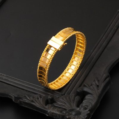 Yılan Derisi Dorique Manchette Bracelet 14 Carats - 14K - 20.7g - EZ Gold