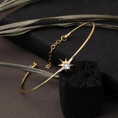 Kuzey Starı 14K İnce Spor Bracelet - 14K - 3.87g - EZ Gold