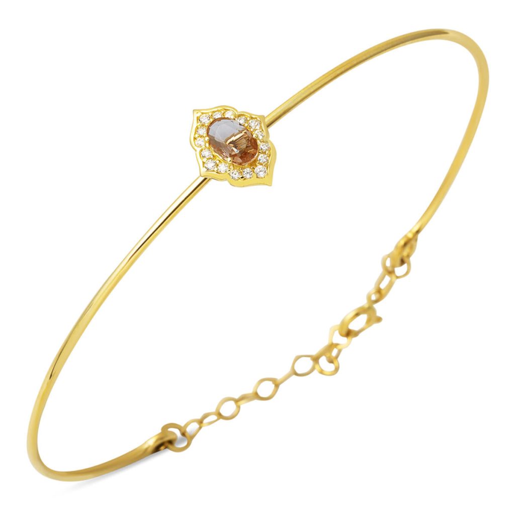 Smoki Kuvars 14 Carats Or Spor Jonc