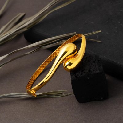 22 Carats Bottega Or Manchette Bracelet - 22K - 14.48g - EZ Gold