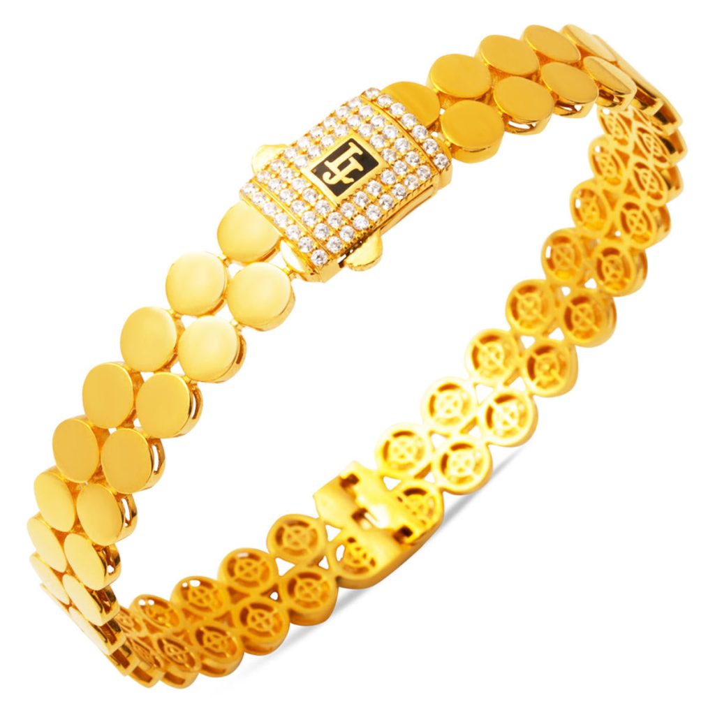 Manchette 22 Carats Or Bracelet