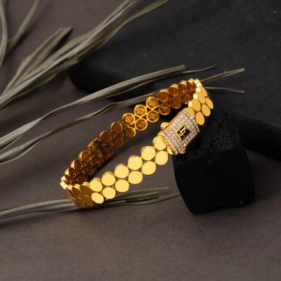 Kelepçe 22 Ayar Altın Bileklik - 22K - 21.47g - EZ Gold