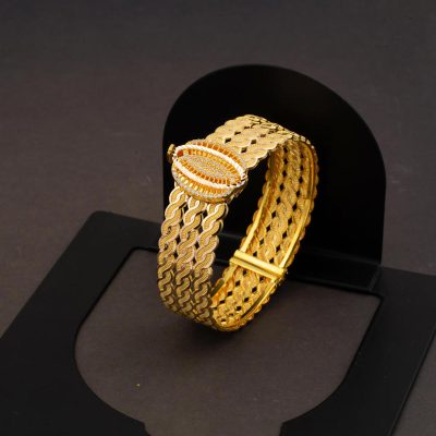 14K Saç Wovensü Twistedlı Gold Bracelet - 14K - 25g - EZ Gold
