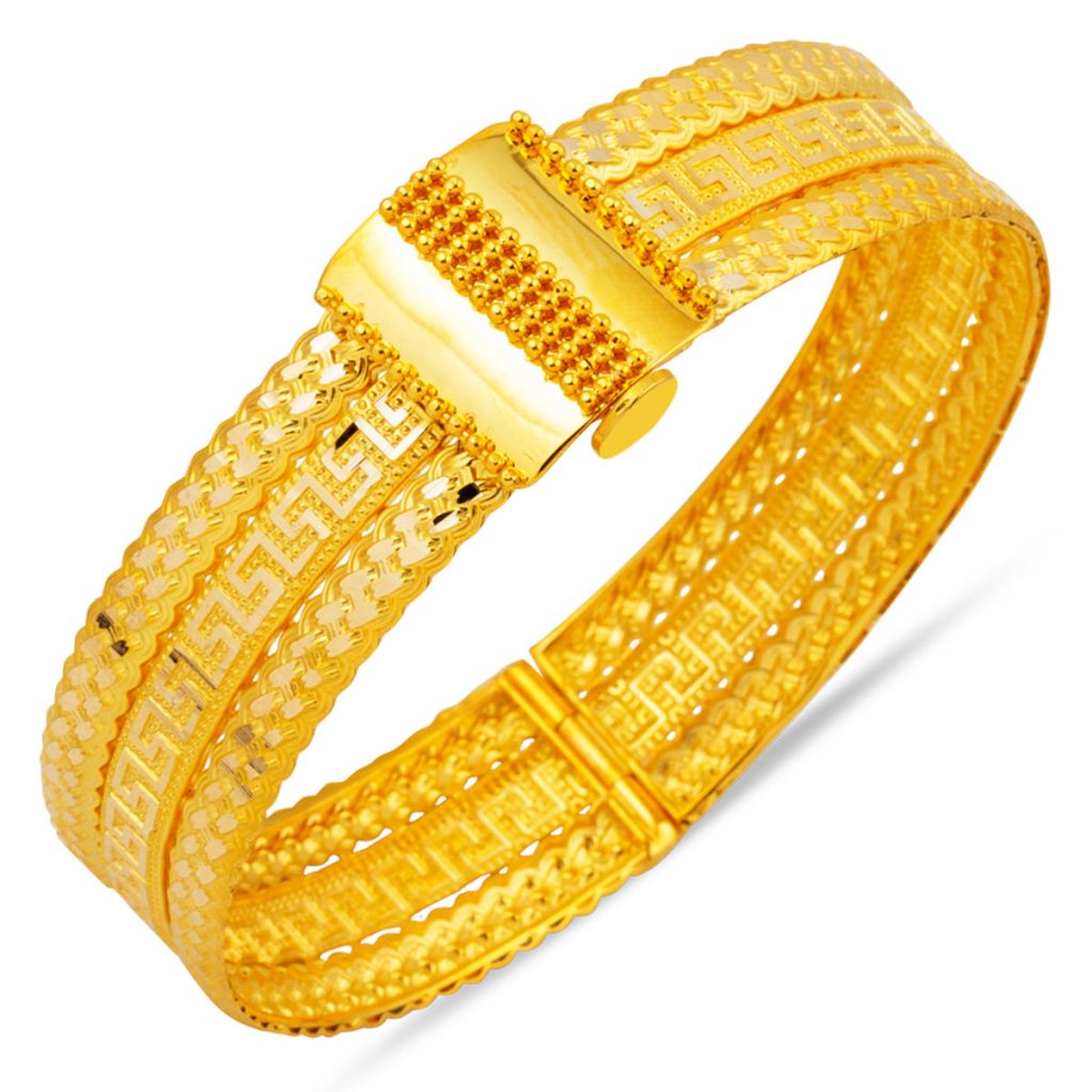Sepet Wovenlü Versage Gold Bangle