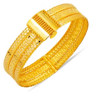 Sepet Wovenlü Versage Gold Bangle